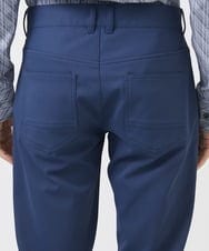 MKLGA56140 MK MICHEL KLEIN HOMME(MKミッシェルクランオム) ストレッチパンツ/RE;NAPES®ピケストレッチ ブルー