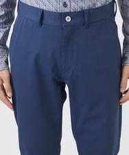 MKLGA56140 MK MICHEL KLEIN HOMME(MKミッシェルクランオム) ストレッチパンツ/RE;NAPES®ピケストレッチ ブルー