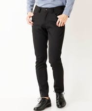MKLGA56140 MK MICHEL KLEIN HOMME(MKミッシェルクランオム) ストレッチパンツ/RE;NAPES®ピケストレッチ ブラック