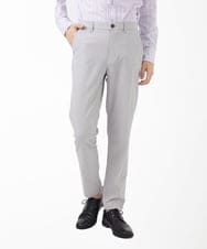 MKLGA63140 MK MICHEL KLEIN HOMME(MKミッシェルクランオム) テーパードパンツ/ソロテックスエコサッカー アイボリー（80）