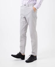 MKLGA63140 MK MICHEL KLEIN HOMME(MKミッシェルクランオム) テーパードパンツ/ソロテックスエコサッカー アイボリー（80）