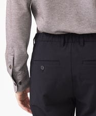 MKLGA63140 MK MICHEL KLEIN HOMME(MKミッシェルクランオム) テーパードパンツ/ソロテックスエコサッカー ブラック(94)