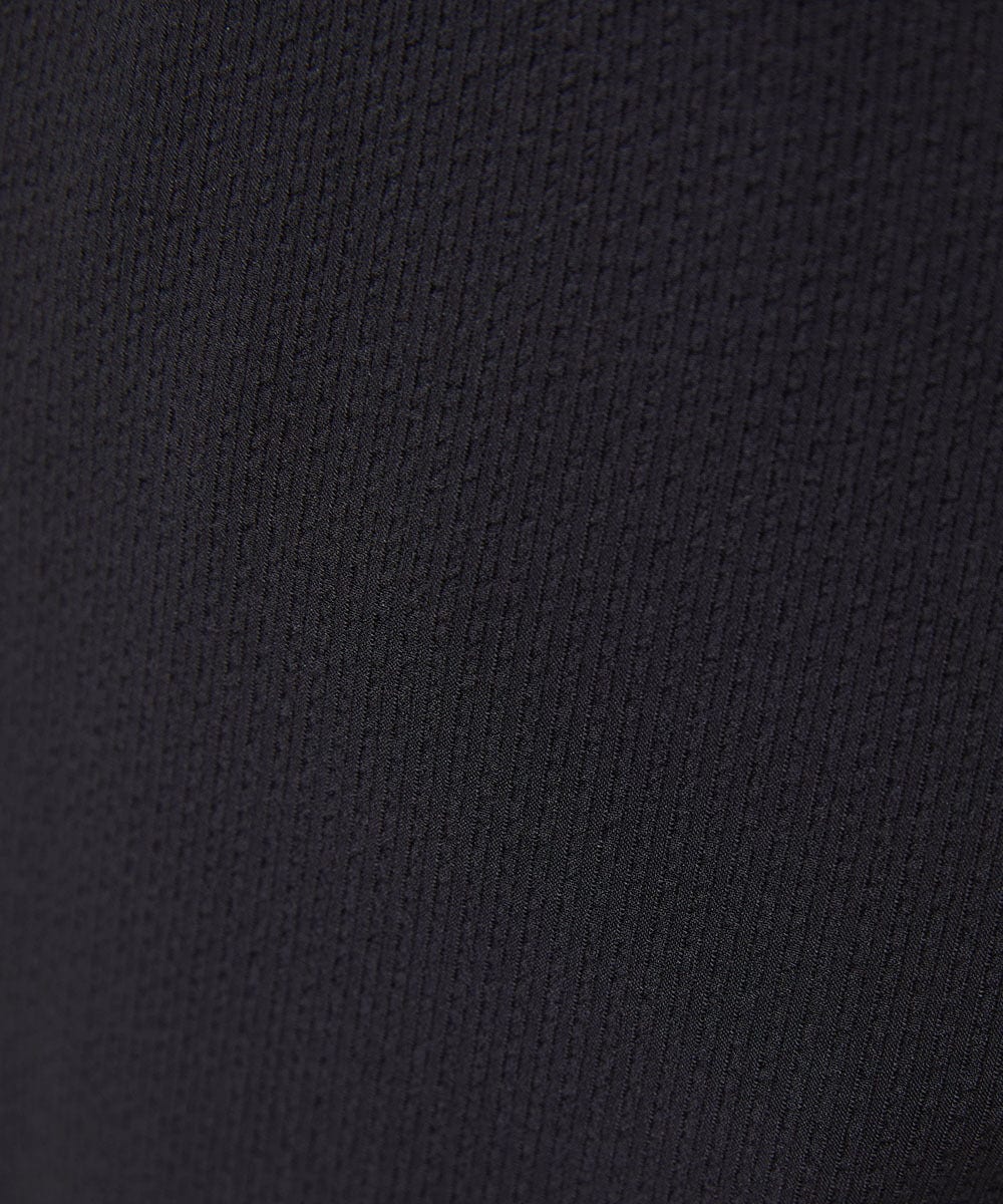 MKLGA63140 MK MICHEL KLEIN HOMME(MKミッシェルクランオム) テーパードパンツ/ソロテックスエコサッカー ブラック(94)