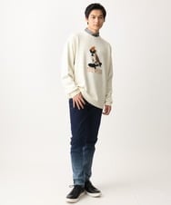MKLGC02190 MK MICHEL KLEIN HOMME(MKミッシェルクランオム) グラデーションスキニーデニム ネイビー