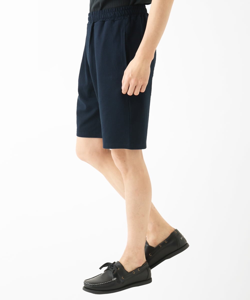 MKLGC32080 MK MICHEL KLEIN HOMME(MKミッシェルクランオム) ショートパンツ / CNサッカージャージ ネイビー