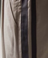 MKLGC84090 MK MICHEL KLEIN HOMME(MKミッシェルクランオム) サイドラインスラックス アイボリー