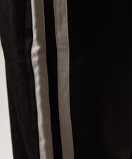 MKLGC84090 MK MICHEL KLEIN HOMME(MKミッシェルクランオム) サイドラインスラックス ブラック