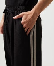 MKLGC84090 MK MICHEL KLEIN HOMME(MKミッシェルクランオム) サイドラインスラックス ブラック