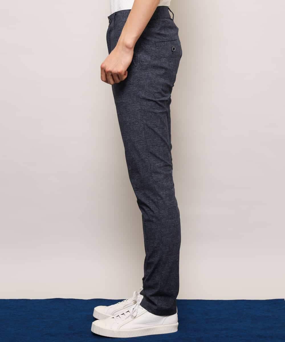 MKLGJ63130 MK MICHEL KLEIN HOMME(MKミッシェルクランオム) パンツ／AIRメッシュ ブルー