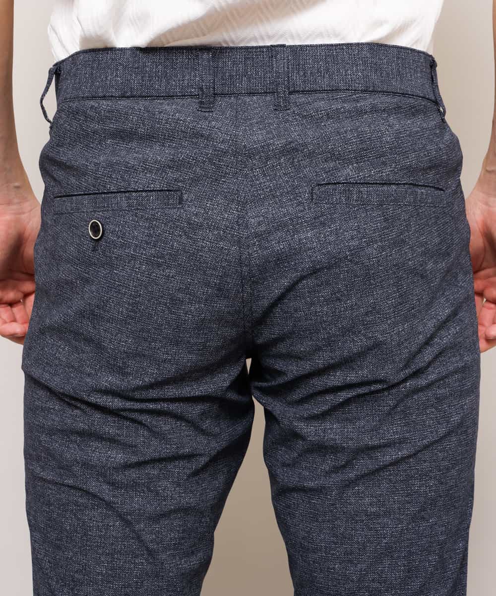 MKLGJ63130 MK MICHEL KLEIN HOMME(MKミッシェルクランオム) パンツ／AIRメッシュ ブルー
