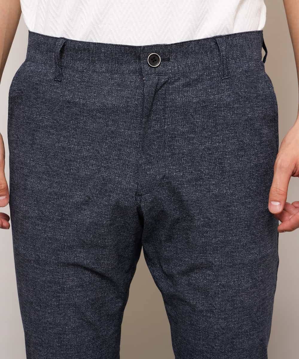 MKLGJ63130 MK MICHEL KLEIN HOMME(MKミッシェルクランオム) パンツ／AIRメッシュ ブルー