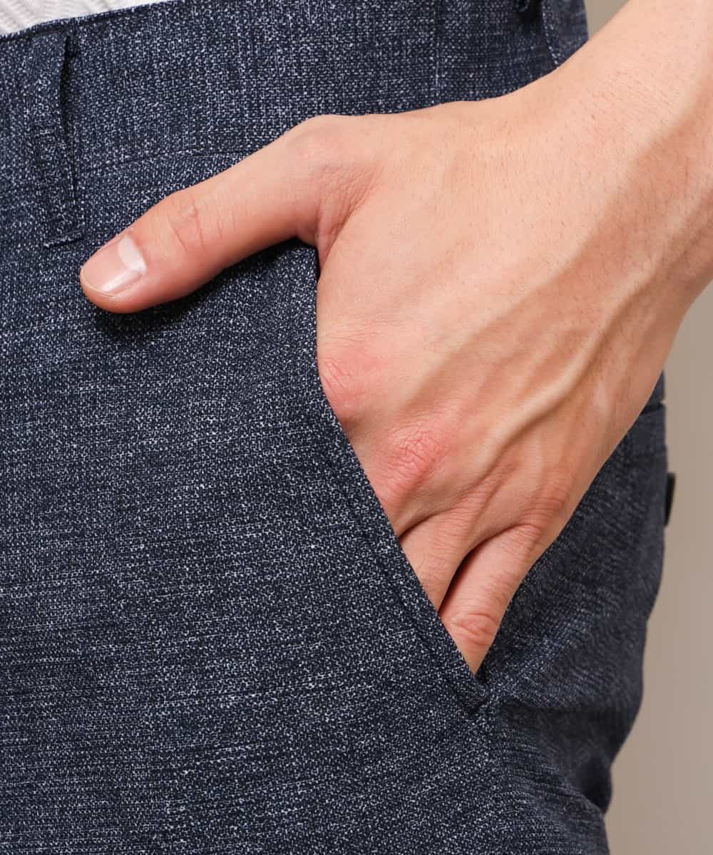MKLGJ63130 MK MICHEL KLEIN HOMME(MKミッシェルクランオム) パンツ／AIRメッシュ ブルー