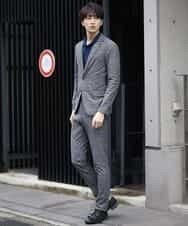 MKLGJ63130 MK MICHEL KLEIN HOMME(MKミッシェルクランオム) パンツ／AIRメッシュ グレー