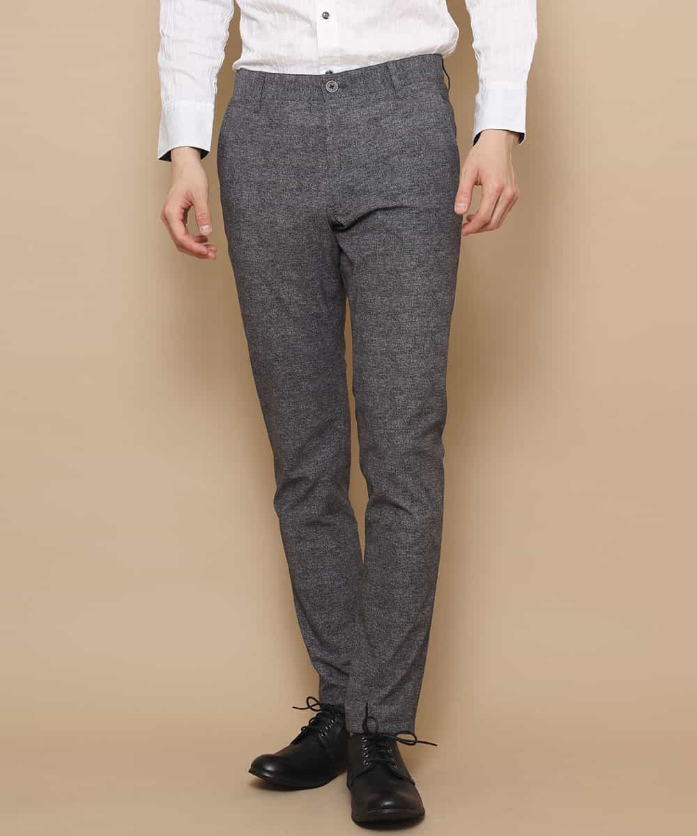 MKLGJ63130 MK MICHEL KLEIN HOMME(MKミッシェルクランオム) パンツ／AIRメッシュ グレー