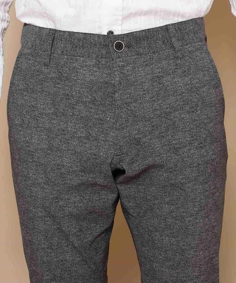 MKLGJ63130 MK MICHEL KLEIN HOMME(MKミッシェルクランオム) パンツ／AIRメッシュ グレー