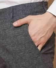 MKLGJ63130 MK MICHEL KLEIN HOMME(MKミッシェルクランオム) パンツ／AIRメッシュ グレー