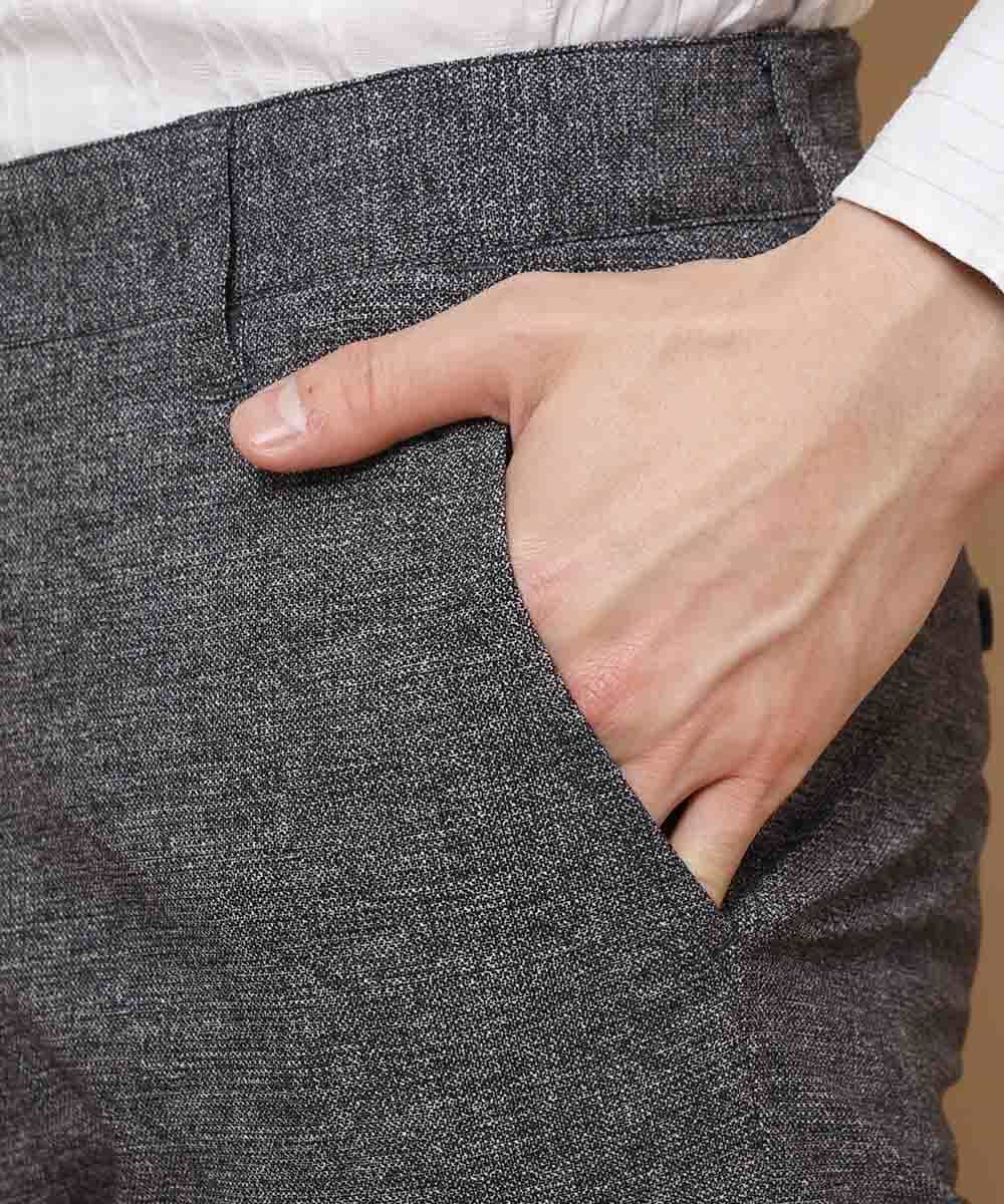 MKLGJ63130 MK MICHEL KLEIN HOMME(MKミッシェルクランオム) パンツ／AIRメッシュ グレー