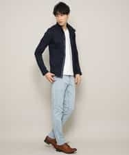 MKLGL01090 MK MICHEL KLEIN HOMME(MKミッシェルクランオム) パンツ／ストレッチデニム ライトブルー