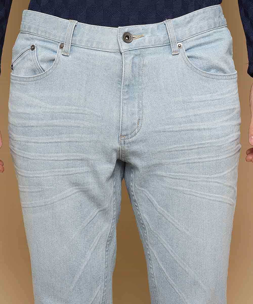 MKLGL01090 MK MICHEL KLEIN HOMME(MKミッシェルクランオム) パンツ／ストレッチデニム ブルー