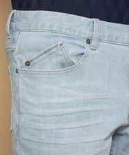 MKLGL01090 MK MICHEL KLEIN HOMME(MKミッシェルクランオム) パンツ／ストレッチデニム ブルー