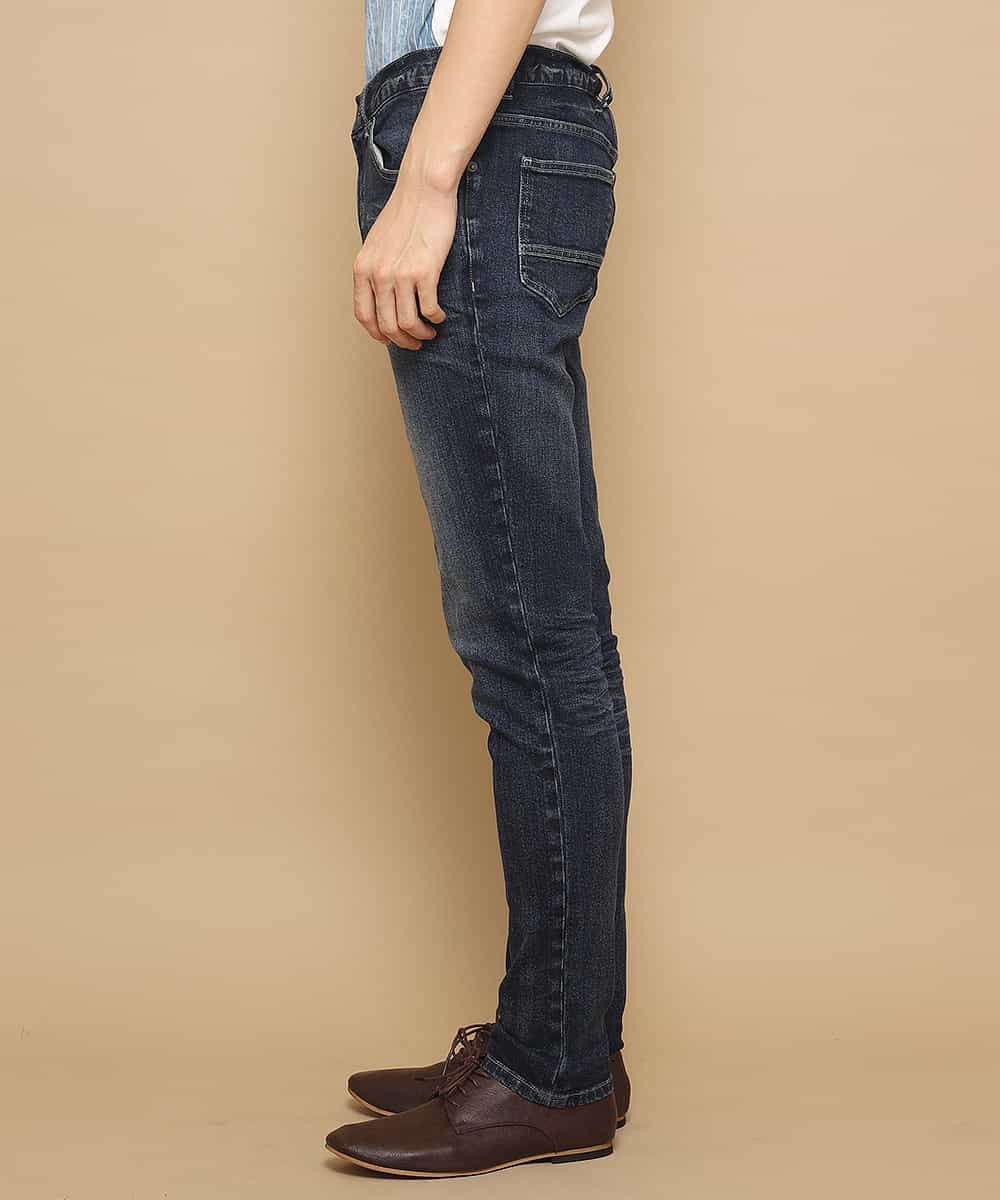 MKLGL01090 MK MICHEL KLEIN HOMME(MKミッシェルクランオム) パンツ／ストレッチデニム ネイビー