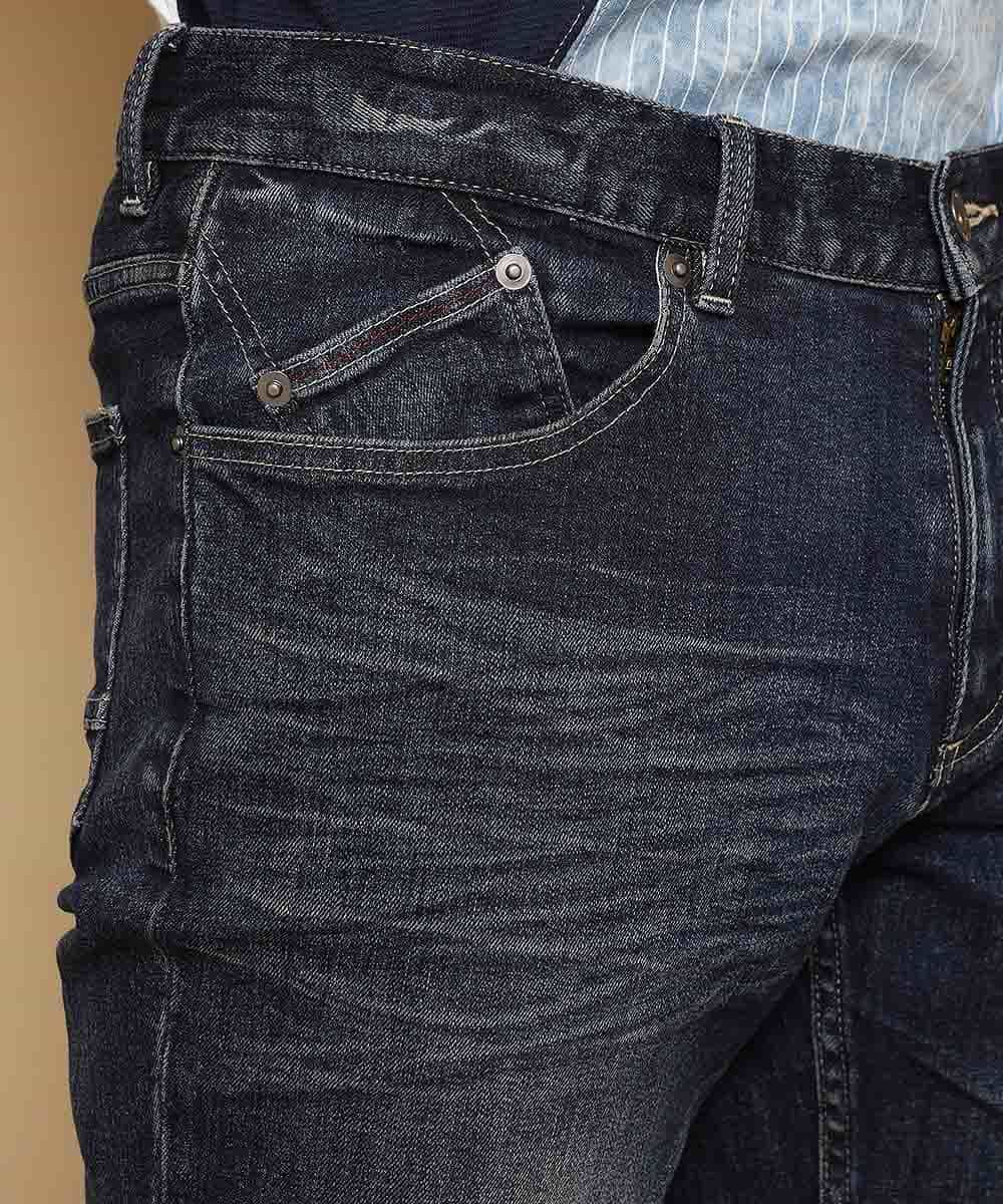 MKLGL01090 MK MICHEL KLEIN HOMME(MKミッシェルクランオム) パンツ／ストレッチデニム ネイビー