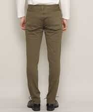 MKLGL05090 MK MICHEL KLEIN HOMME(MKミッシェルクランオム) パンツ／キューブストレッチ カーキ