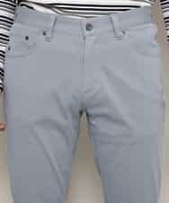 MKLGL05090 MK MICHEL KLEIN HOMME(MKミッシェルクランオム) パンツ／キューブストレッチ ライトブルー