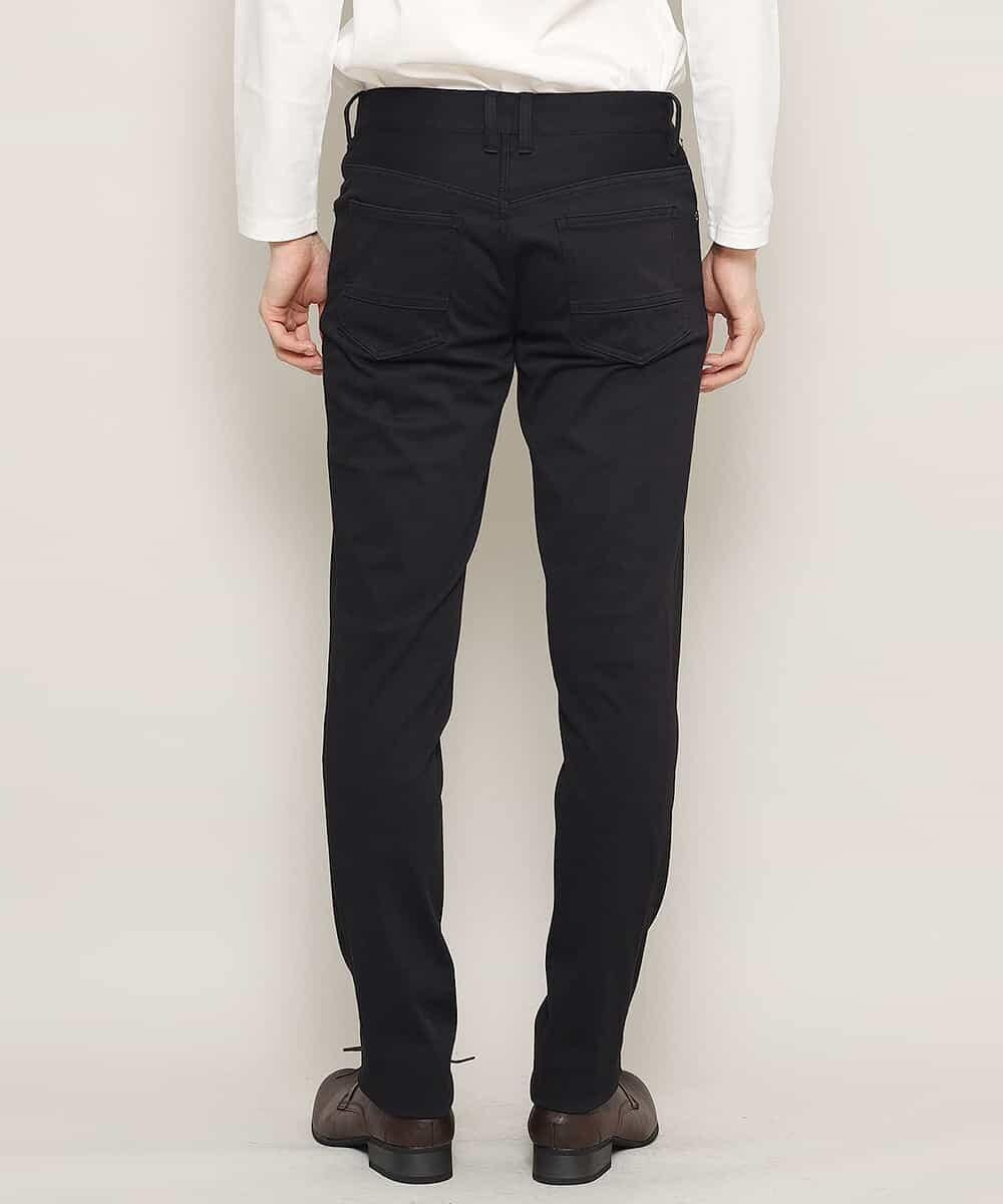 MKLGL05090 MK MICHEL KLEIN HOMME(MKミッシェルクランオム) パンツ／キューブストレッチ ブラック
