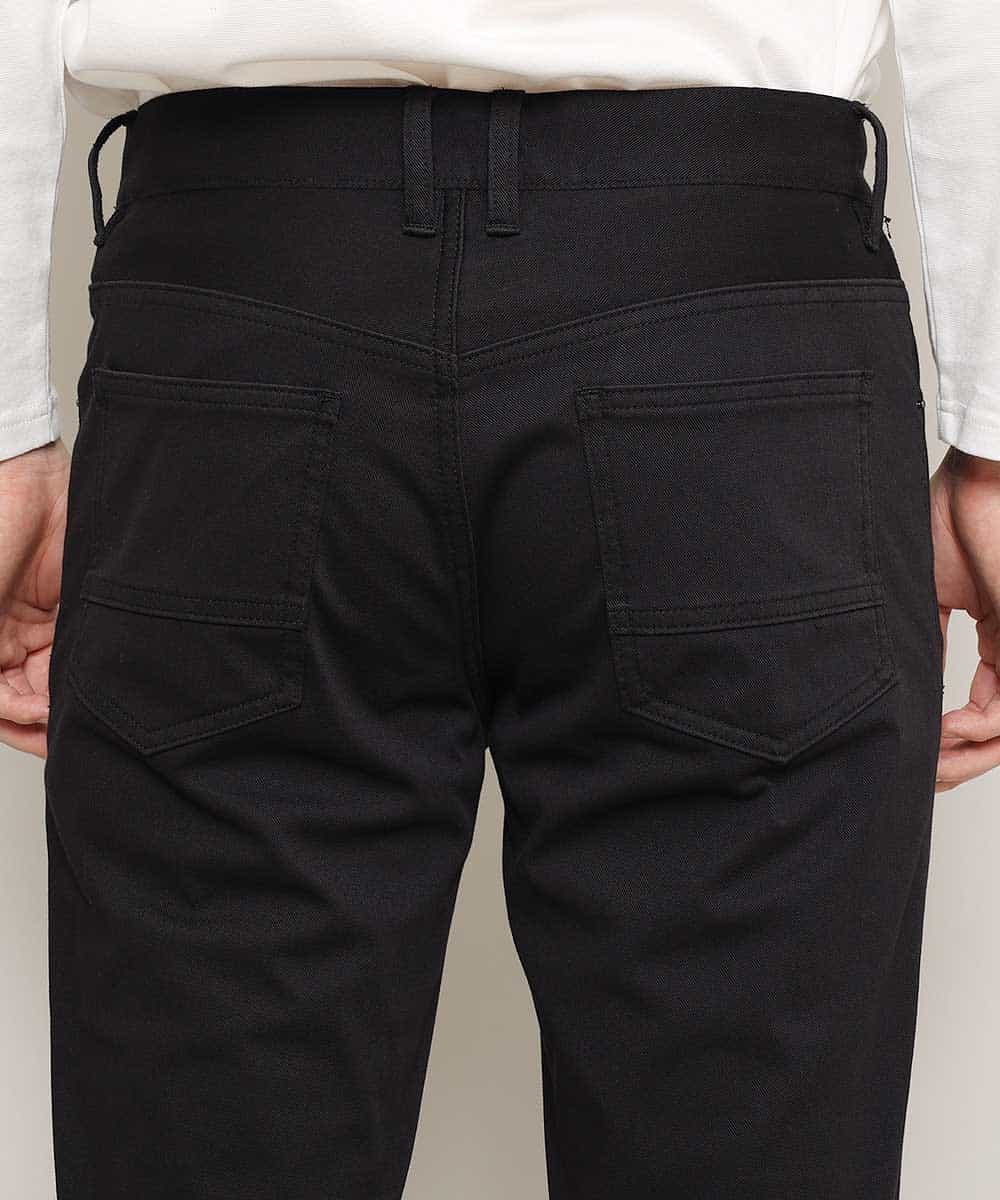 MKLGL05090 MK MICHEL KLEIN HOMME(MKミッシェルクランオム) パンツ／キューブストレッチ ブラック