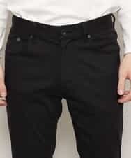 MKLGL05090 MK MICHEL KLEIN HOMME(MKミッシェルクランオム) パンツ／キューブストレッチ ブラック