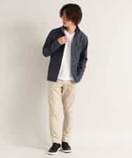 MKLGM61110 MK MICHEL KLEIN HOMME(MKミッシェルクランオム) 【涼しい/快適ストレッチ】クールMAXピケストレッチ アイボリー