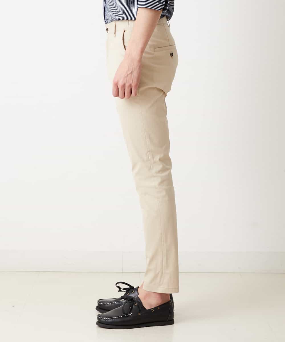MKLGM61110 MK MICHEL KLEIN HOMME(MKミッシェルクランオム) 【涼しい/快適ストレッチ】クールMAXピケストレッチ アイボリー