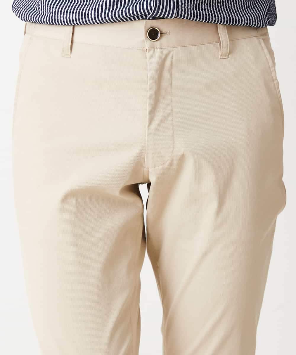 MKLGM61110 MK MICHEL KLEIN HOMME(MKミッシェルクランオム) 【涼しい/快適ストレッチ】クールMAXピケストレッチ アイボリー