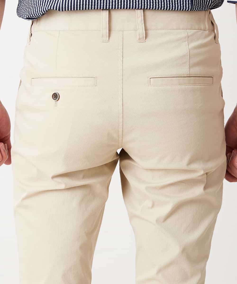 MKLGM61110 MK MICHEL KLEIN HOMME(MKミッシェルクランオム) 【涼しい/快適ストレッチ】クールMAXピケストレッチ アイボリー