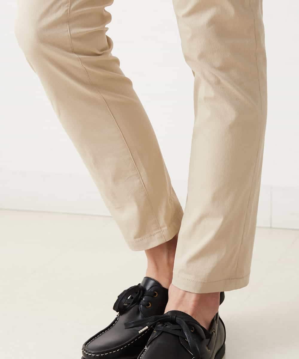 MKLGM61110 MK MICHEL KLEIN HOMME(MKミッシェルクランオム) 【涼しい/快適ストレッチ】クールMAXピケストレッチ アイボリー