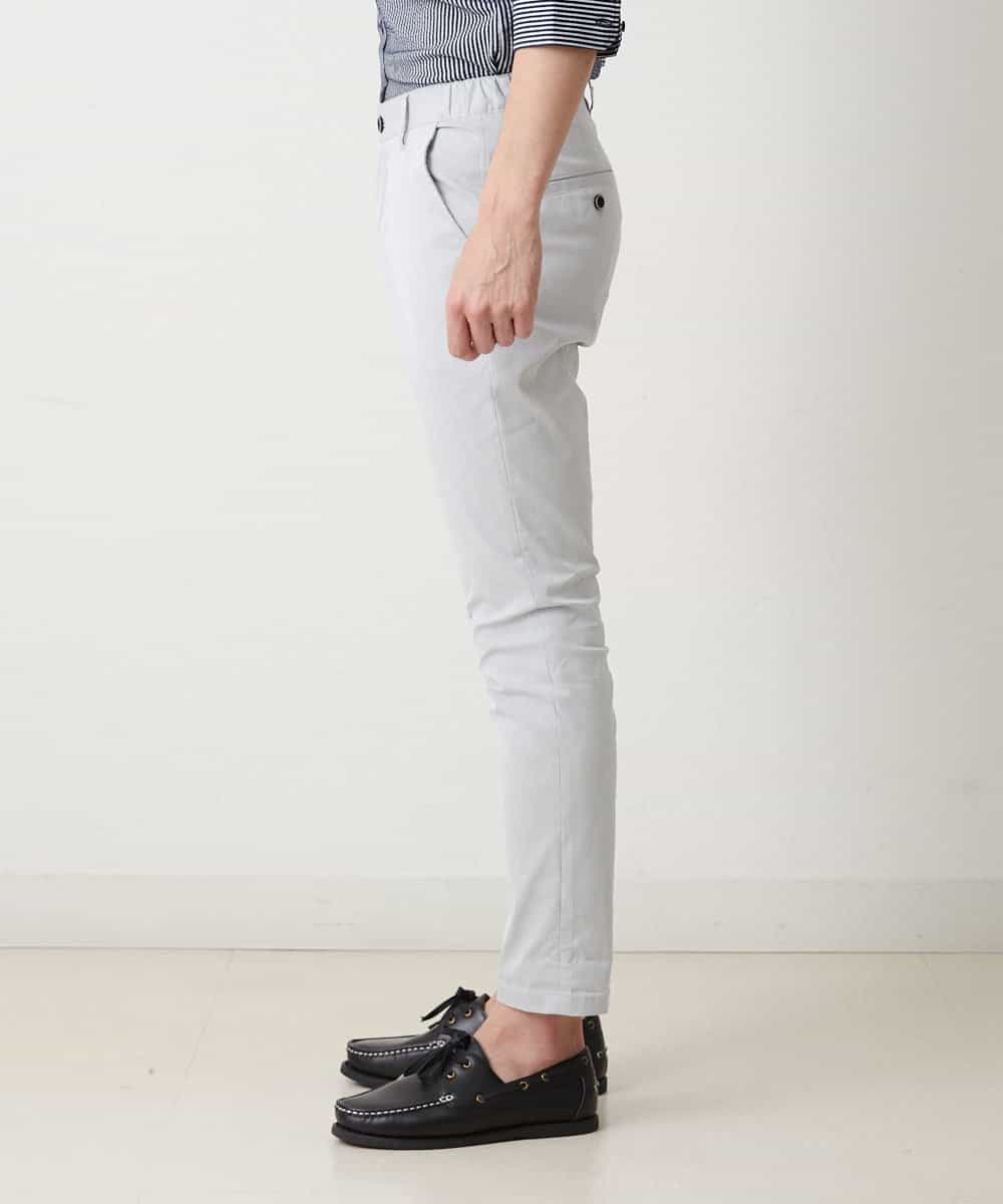 MKLGM61110 MK MICHEL KLEIN HOMME(MKミッシェルクランオム) 【涼しい/快適ストレッチ】クールMAXピケストレッチ グレー