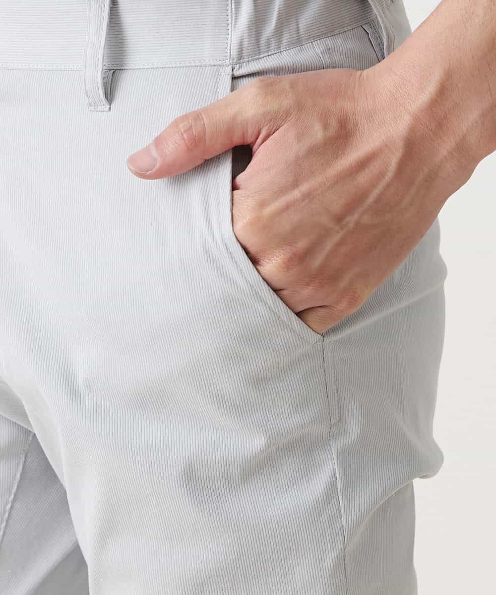 MKLGM61110 MK MICHEL KLEIN HOMME(MKミッシェルクランオム) 【涼しい/快適ストレッチ】クールMAXピケストレッチ グレー