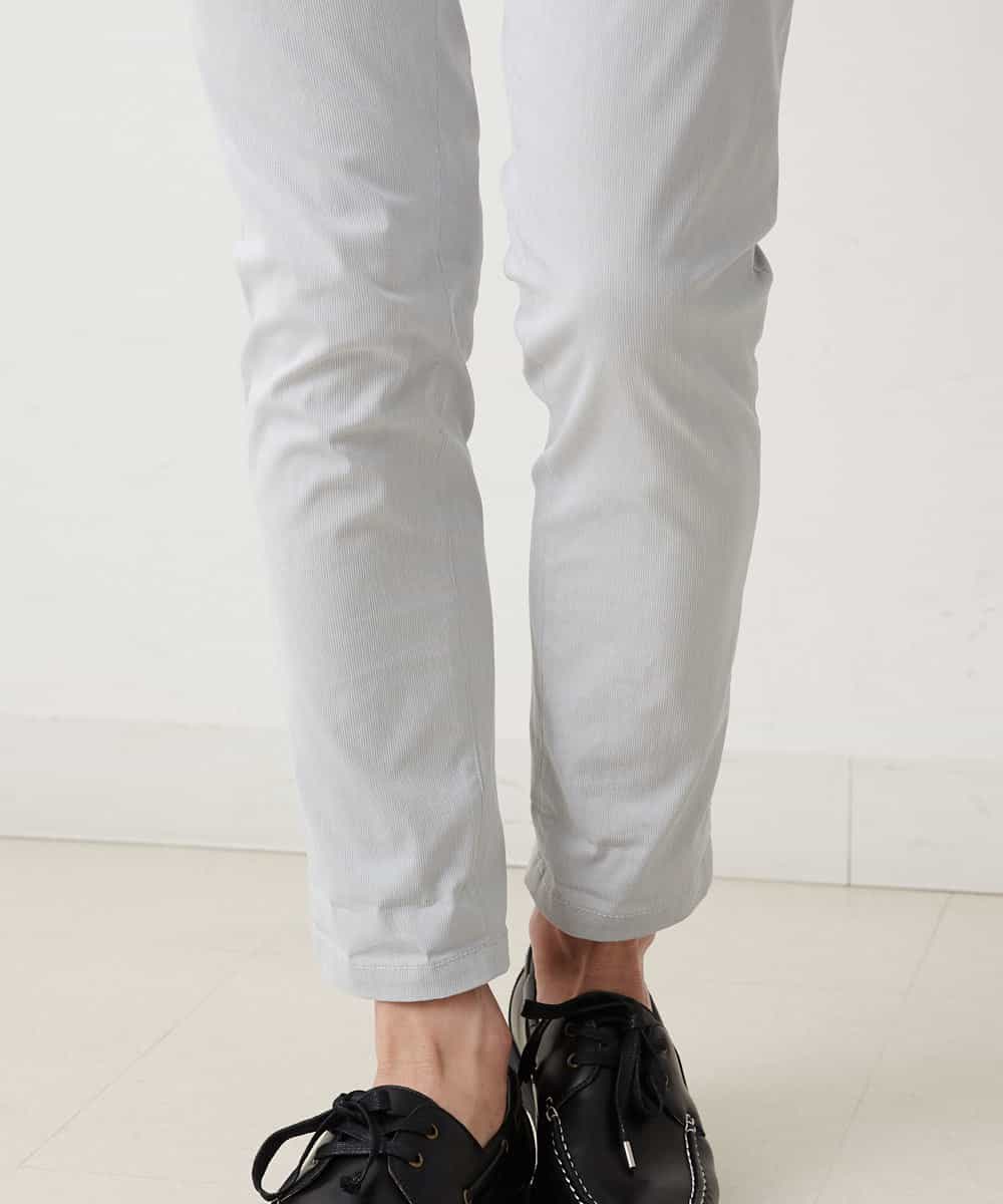 MKLGM61110 MK MICHEL KLEIN HOMME(MKミッシェルクランオム) 【涼しい/快適ストレッチ】クールMAXピケストレッチ グレー