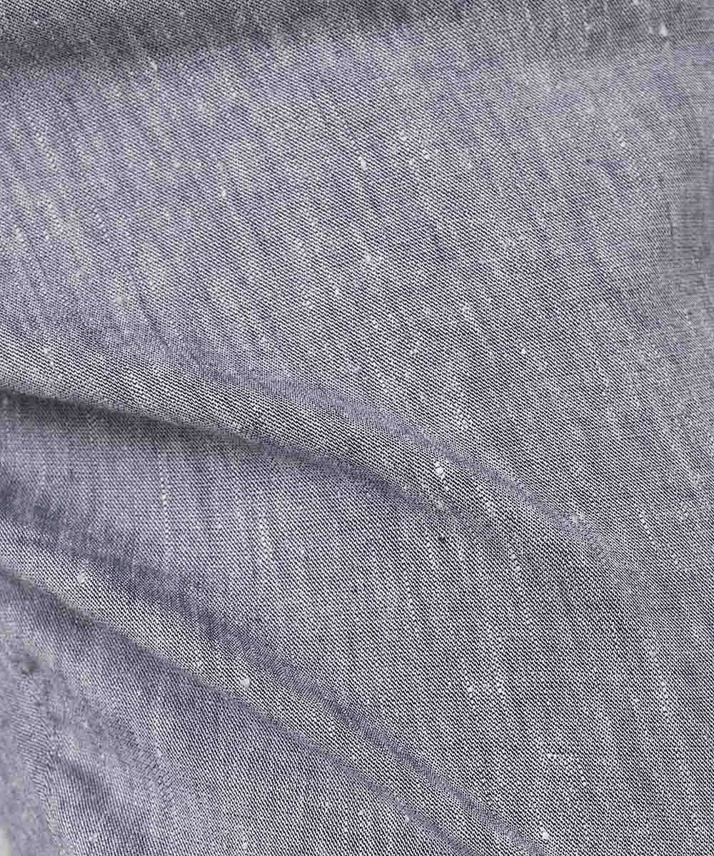 MKLGN10090 MK MICHEL KLEIN HOMME(MKミッシェルクランオム) 【麻混 / ストレッチ / 初夏対応】カジュアルクロップドパンツ ネイビー(57)