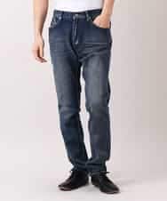 MKLGO02090 MK MICHEL KLEIN HOMME(MKミッシェルクランオム)  【快適ストレッチ】ストレッチデニムパンツ ネイビー(57)