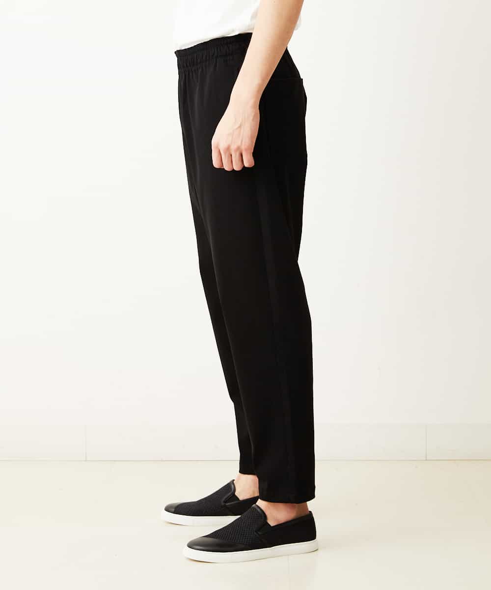 MKLGO05080 MK MICHEL KLEIN HOMME(MKミッシェルクランオム) MAGICストレッチパンツ ブラック(94)