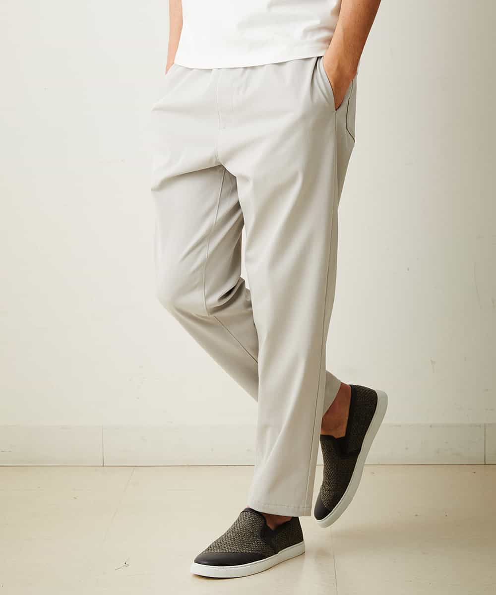 MKLGO05080 MK MICHEL KLEIN HOMME(MKミッシェルクランオム) MAGICストレッチパンツ ブラック(94)
