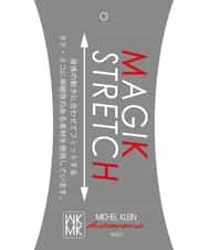 MKLGO05080 MK MICHEL KLEIN HOMME(MKミッシェルクランオム) MAGICストレッチパンツ ブラック(94)