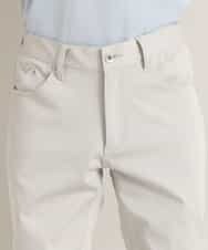 MKLGO07080 MK MICHEL KLEIN HOMME(MKミッシェルクランオム) ストレッチクロップドパンツ アイボリー
