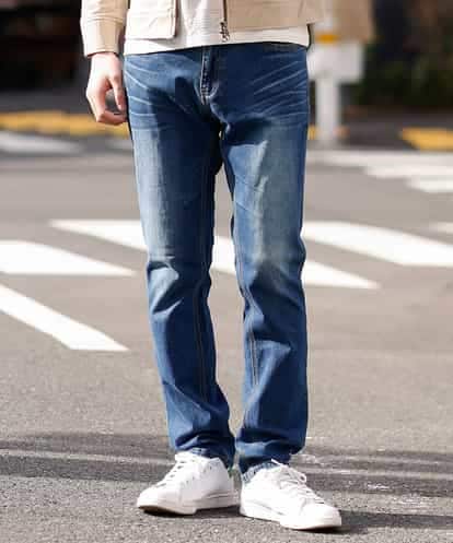 MKLGO11090 MK MICHEL KLEIN HOMME ストレッチデニムパンツ