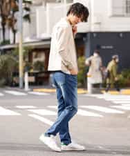 MKLGO11090 MK MICHEL KLEIN HOMME(MKミッシェルクランオム) ストレッチデニムパンツ ネイビー(58)