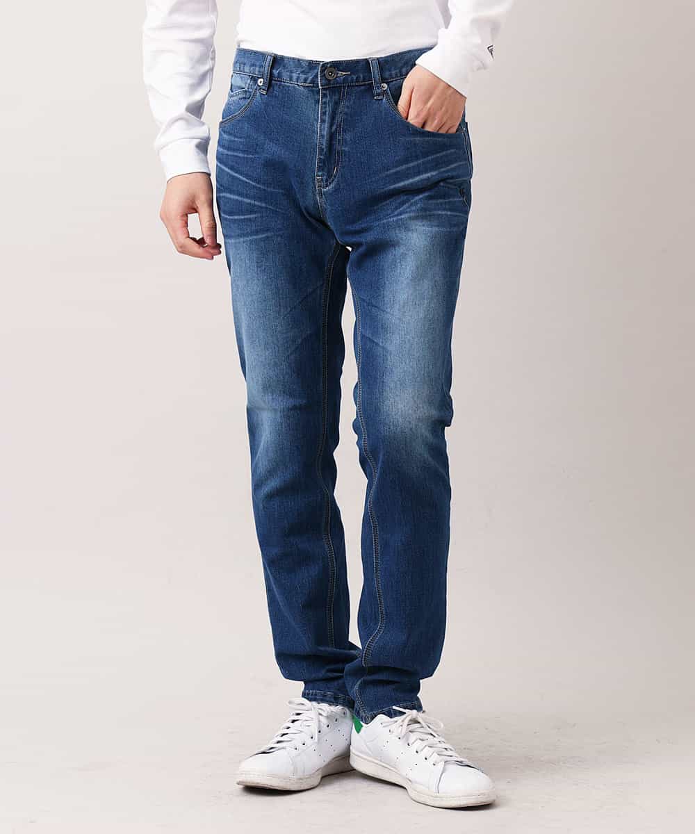 MKLGO11090 MK MICHEL KLEIN HOMME(MKミッシェルクランオム) ストレッチデニムパンツ ネイビー(58)