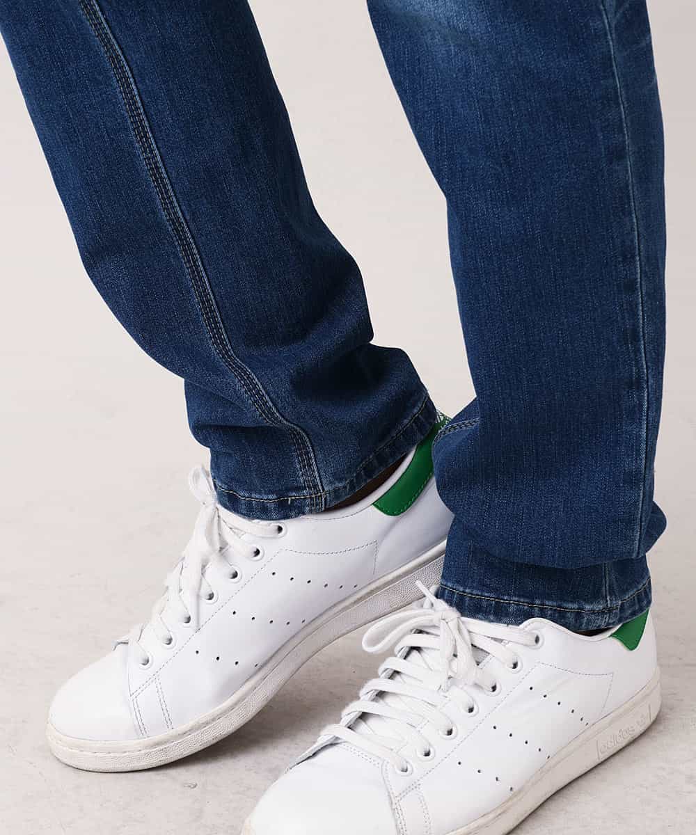 MKLGO11090 MK MICHEL KLEIN HOMME(MKミッシェルクランオム) ストレッチデニムパンツ ネイビー(58)