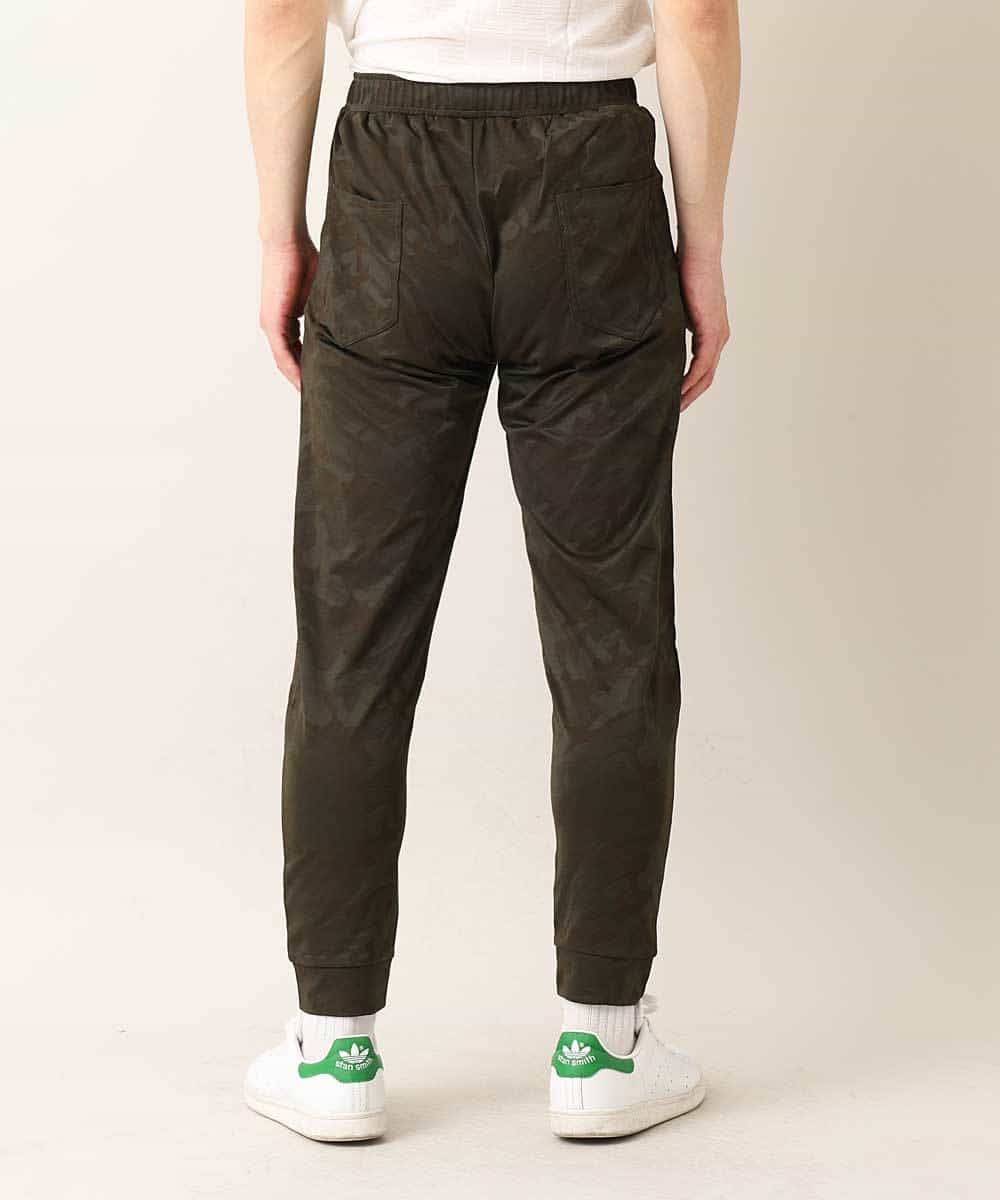 MKLGO17089 MK MICHEL KLEIN HOMME(MKミッシェルクランオム) ワンマイルウエア / カモフラストレッチ（セットアップ） カーキ(36)